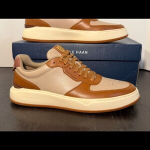 Cole Haan Grandprø Crossover Sneakers Shoes Light Sesame Caramel Mens 10M